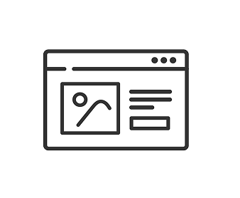 WEBデザインのイラスト