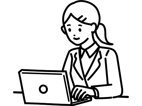 コーディングのイラスト